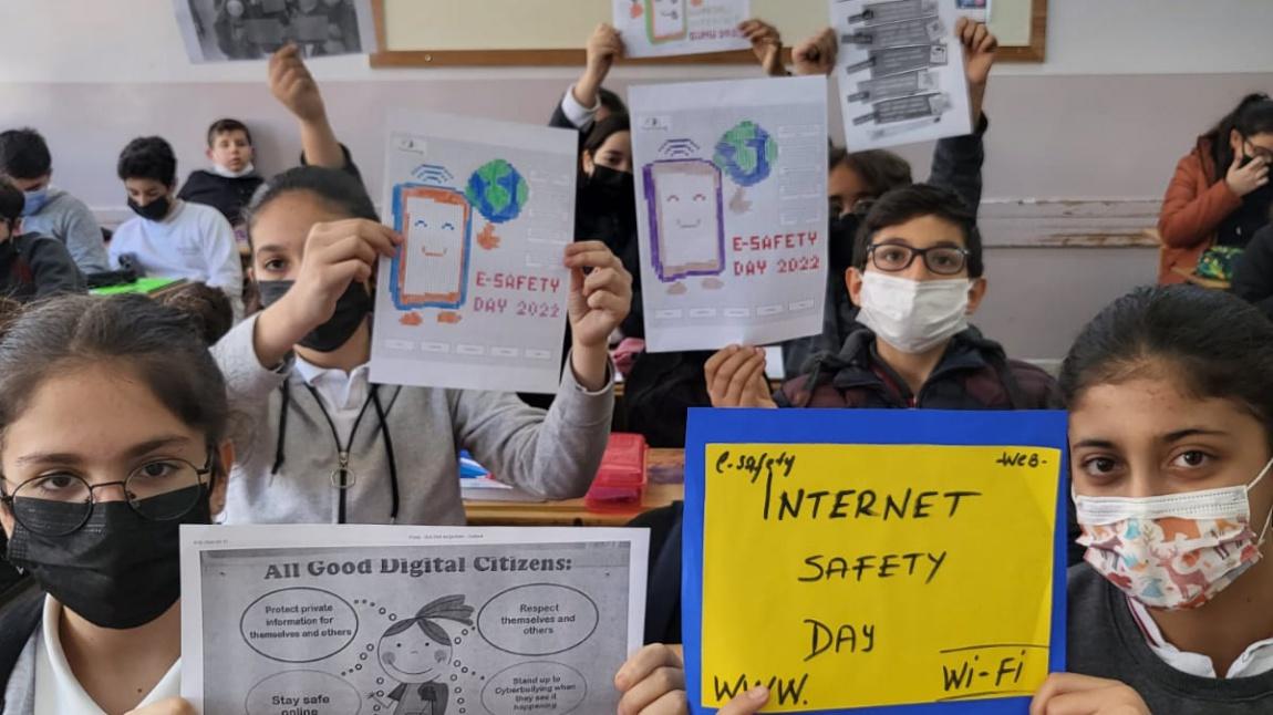      eTwinning Çalışmaları Kapsamında Güvenli İnternet Günü'nü Kutladık