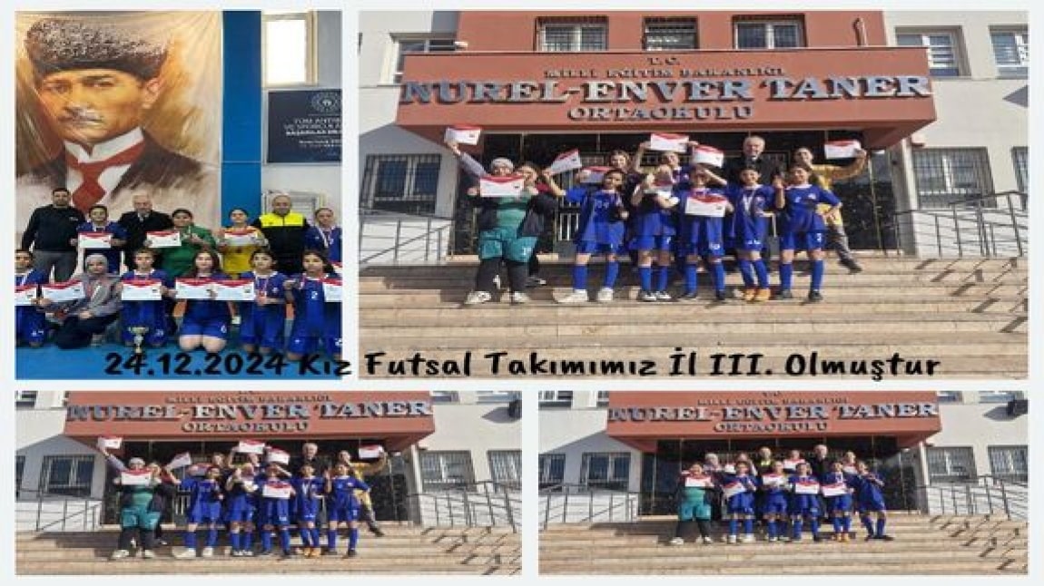 Kız Futsal Takımımız İl Üçüncüsü Olmuştur